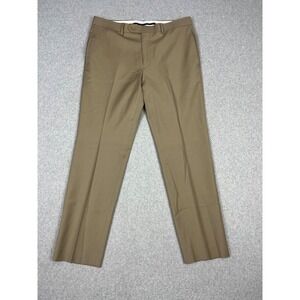 Lauren Ralph Lauren Dress Pants Mens 33x30 Brown High Performance Wool